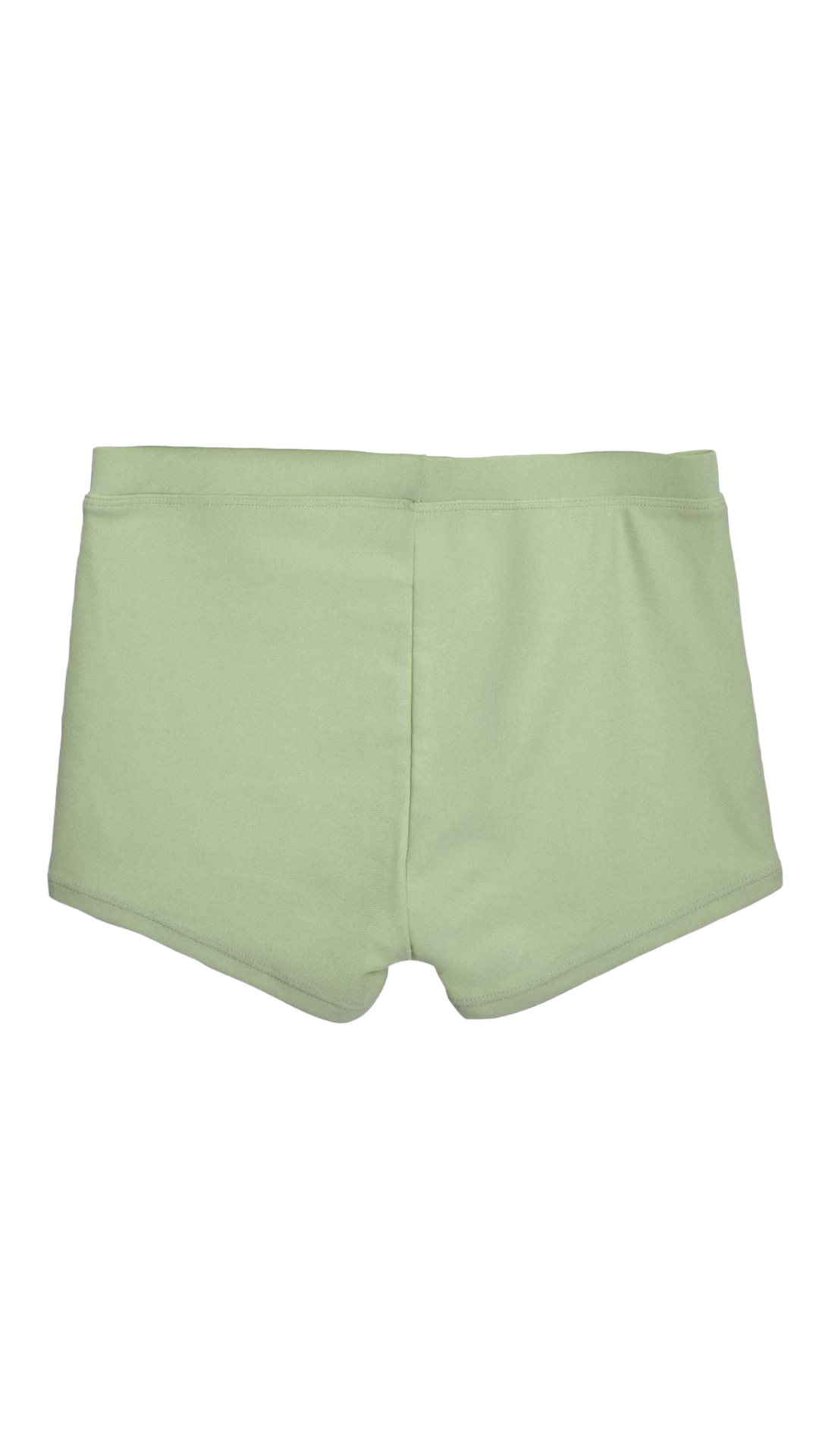 colour: olive - shortie flat lay back